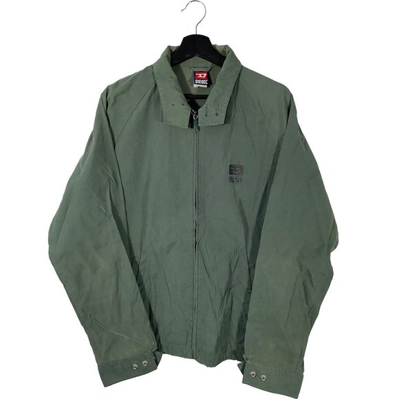 Diesel Other - Vintage Diesel Green Full Zip Chore Coat